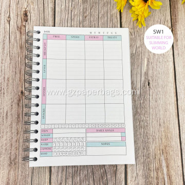 Best Spiral Fitness Diary: Gym Workout Log Book